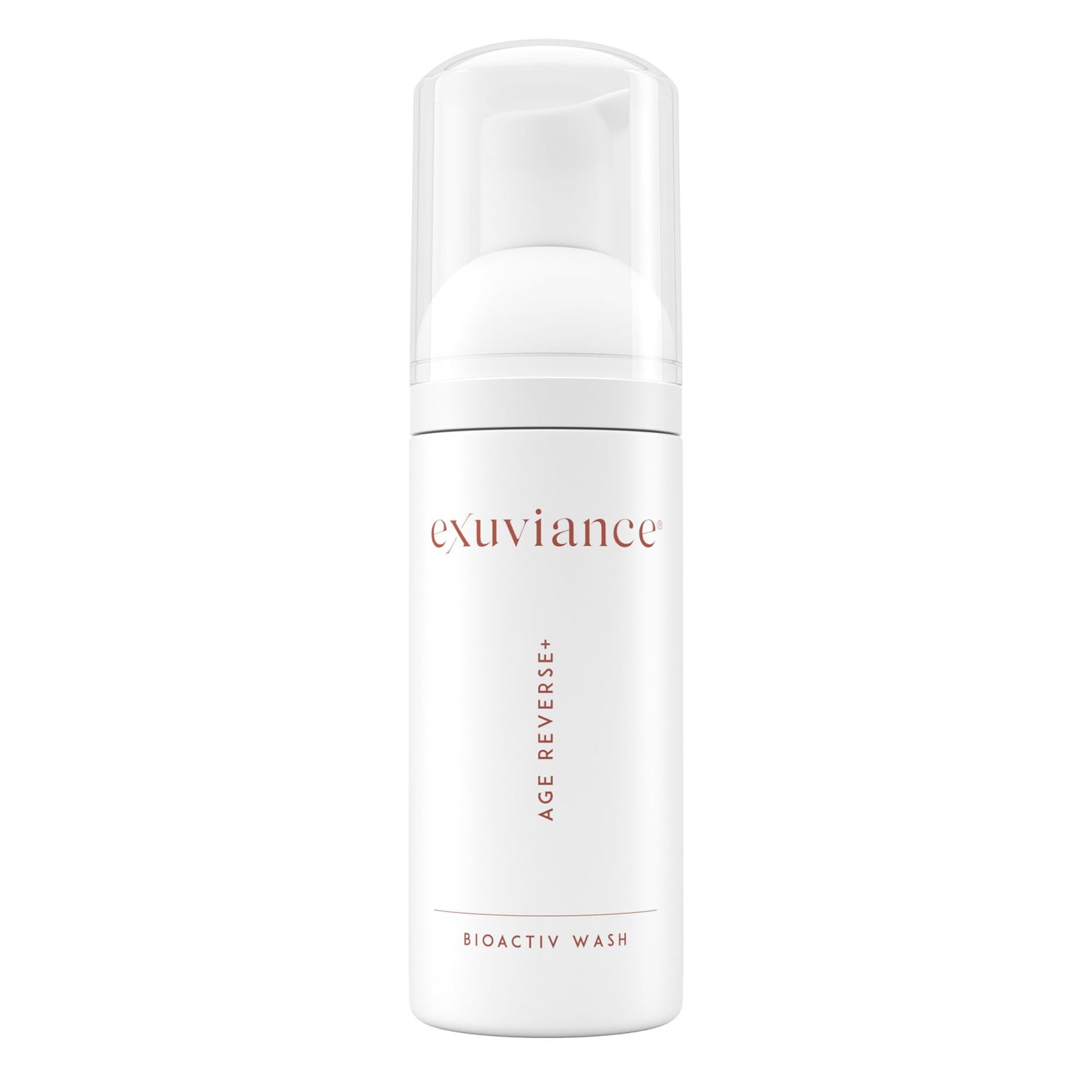 EXUVIANCE AGE REVERSE BioActiv Foaming PHA Face Wash and Makeup Remover with Botanical Extracts, Soap-Free 4.4 fl. oz.