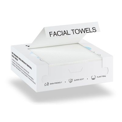 Disposable Face Towels, 12&quot;12&quot; Extra Large Face Towelettes, Ultra Soft Facial Towels for Sensitive Skin, Makeup Remover Dry Wipes,Thick Face Towel for Travel,20 Count (1 Pack)