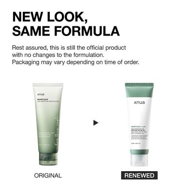 ANUA Heartleaf LHA Moisture Peeling Gel I Gentle Cleanser and Exfoliator with LHA, Resurface, Remove Dead Skin Cells, Smooth Skin Texture, Calming, Soothing, Nourishing, 4.05 fl oz (120ml)