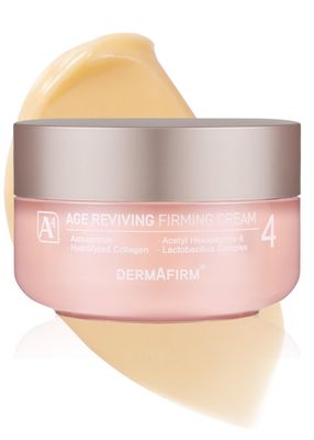 Dermafirm Age Reviving Firming Cream Facial Moisturizer A4 | Hydrating Face Moisturizer for Pore Firming &amp; Skin Elasticity w/Collagen, Astasome &amp; Peptide | No Animal Trials No Paraben 1.69 fl oz