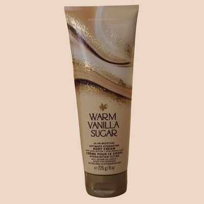 Bath &amp; Body Works Warm Vanilla Sugar Ultra Shea Body Cream 8 Oz (I0095235)