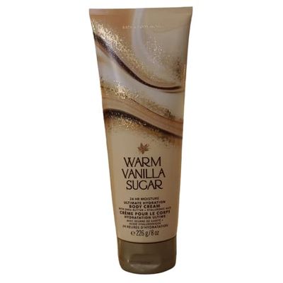 Bath &amp; Body Works Warm Vanilla Sugar Ultra Shea Body Cream 8 Oz (I0095235)
