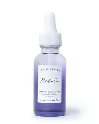 Earth Harbor | NEBULA Adaptogen Clarity Ampoule - Clarifies &amp; Balances Chaotic Skin | Squalane &amp; Ginseng Adaptogens |1 fl oz