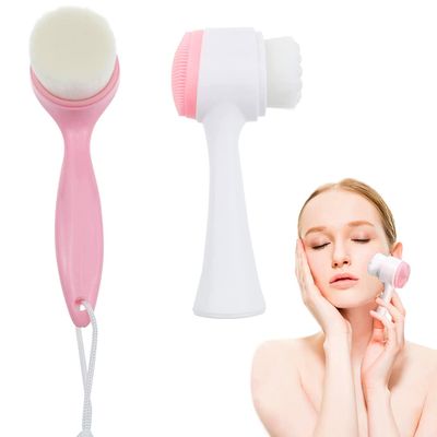 2 Pack Soft Face Scrubber Exfoliator Brushes for Pore Cleansing and Exfoliating Facial Brush Skin Cleansing