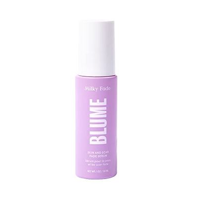 Blume Milky Spot and Scar Fade Serum - Skin-Restoring Dark Spot Serum for Improved Texture &amp; Brightness - Infused with Hyaluronic Acid, Vitamin C &amp; E and Niacinamide - Dermatologist-Tested (1oz)