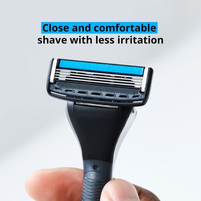 Dorco Pace 4 Pro - Four Blade Razor Shaving System - 52 Cartridge Refills (No Handle)