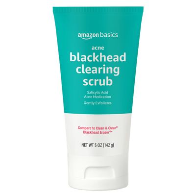 Amazon Basics Salicylic Acid Blackhead Clearing Scrub, Unscented, 5 Ounce (Pack of 1)