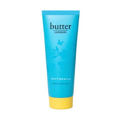 butter LONDON Buttermilk Probiotic Body Balm, Soothes &amp; Moisturizes Skin, Shea Butter, Champagne Scent, Cruelty Free