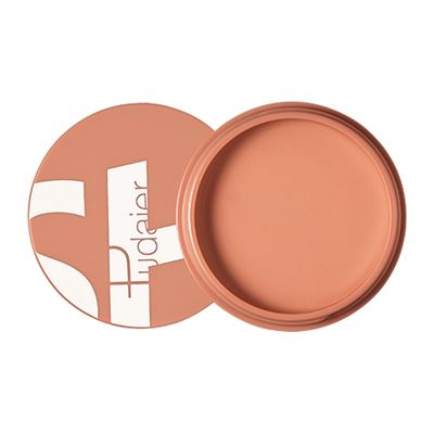 Cream Blush Palette, Multi-use Monochromatic Blush Makeup Palette for Eyes, Lips and Cheeks, Long Lasting, Waterproof, Matte Finish, Blendable, Luxuriously Color (Coral Orange #03)