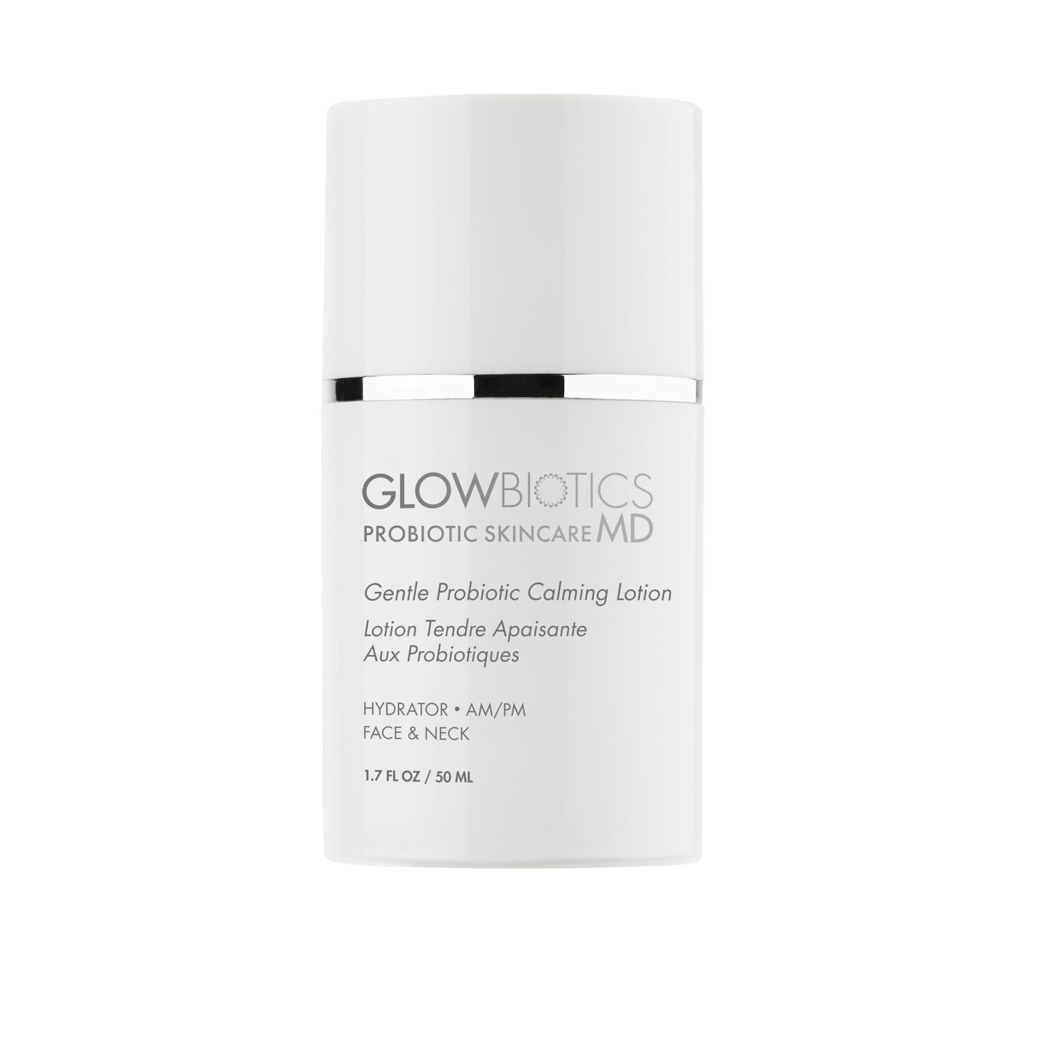 Glowbiotics Gentle Probiotic Calming Lotion: Lightweight Moisturizer for Soothing Hydration, Reduces Redness &amp; Irritation | With Hyaluronic Acid &amp; Shea Butter