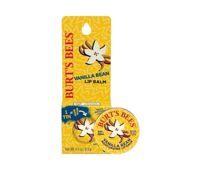 Burt&#39;s Bees Vanilla Bean Lip Balm Tin 0.3 oz