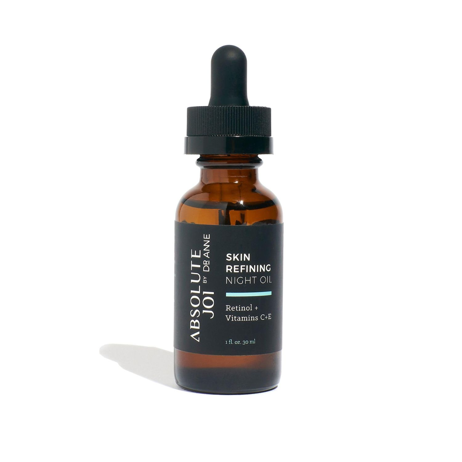 AbsoluteJOI - Retinol Plus Vitamin C Skin Refining Night Oil with Granactive Retinoid for Sensitive Skin, Fine Lines and Dark Marks - Unscented - 1 Fl Oz Full Size