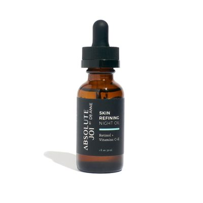 AbsoluteJOI - Retinol Plus Vitamin C Skin Refining Night Oil with Granactive Retinoid for Sensitive Skin, Fine Lines and Dark Marks - Unscented - 1 Fl Oz Full Size