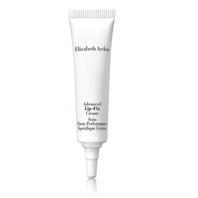 Elizabeth Arden Advanced Lip Fix Cream, Moisturizing Lip Treatment Lip Cream, Minimizes Lipstick Bleeding and Feathering, Helps Soften the Appearance of Vertical Dry Lines, Fragrance-Free, 0.5 oz Tube