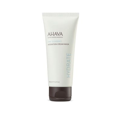 AHAVA Hydration Cream Mask - Replenishes, Fights Dehydration, Calms &amp; Enhances Smoothness, Enriched by Exclusive Dead Sea Osmoter &amp; Mud, Pentavitin, Vitamin E, Shea Butter &amp; Hyaluronic Acid 3.4 Fl.Oz