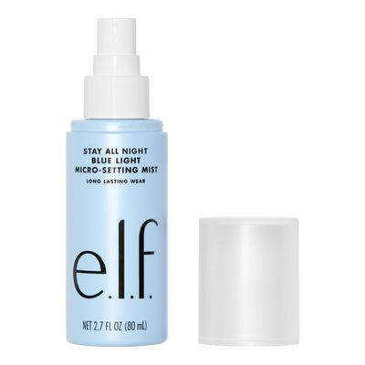 e.l.f. Stay All Day Blue Light Micro-Setting Mist Spray &amp; Skin Refresher For A Matte Finish, Reduces Transmission, 2.7 Fl Oz