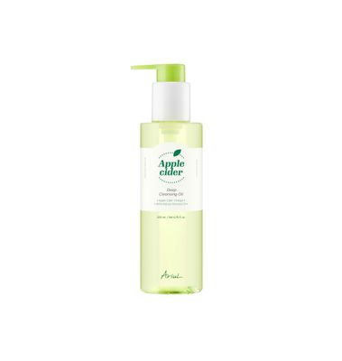 Ariul Apple Cider Deep Cleansing Oil Cleanser for Face, Mekeup Blackhead Remover, lightweight fresh water oil 200mL / Net 6.76 fl. oz.