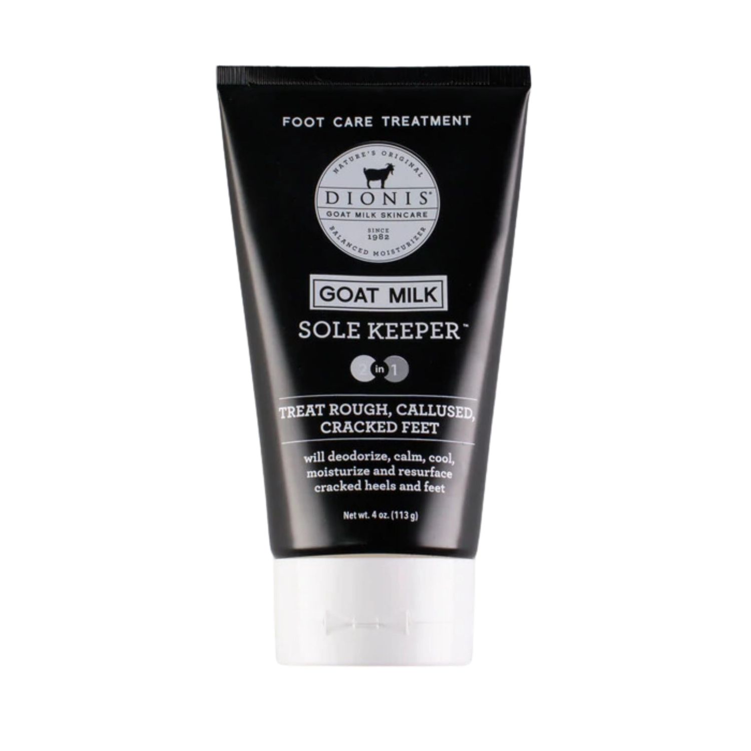 Dionis Goat Milk Skincare Footcare Lotion (2 In 1 Sole Keeper), Moisturize Dry Cracked Feet, Smooth and Hydrated Feet, Dermatologist Tested