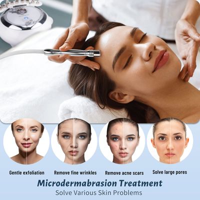 3 in 1 Diamond Microdermabrasion Machine, Yofuly 65-68cmHg Suction Power Professional Dermabrasion Equipment for Facial Skin Care