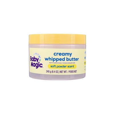Baby Magic Creamy Whipped Butter | Helps Keep Skin Feeling Healthy and Baby Soft | Shea Butter &amp; Colloidal Oat | 8.4 fl oz.