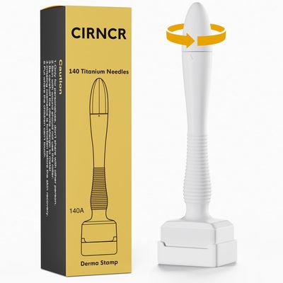 Beauty Derma Stamp Pen,microneedling Stamp for Face and Body,Derma microneedling Roller Pen for beard, Derma Roller Stamp 0.25mm