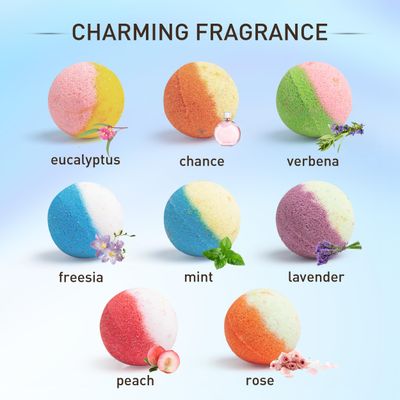 48 Natural &amp; Organic Bath Bombs for Women and Kids, Rich in Essential Oils, Relaxation and Stress Relief, BathBombs Gift Set for Mothers Day, Christmas, Valentines Day &amp; Birthday
