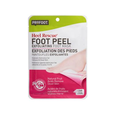 Foot Peel, Exfoliating Heel Rescue Booties, 1 Pair, Foot Mask for Dry Cracked Feet, Calluses &amp; Dead Skin, Botanical Blend for Smoother, Softer Heels, Easy, No Mess 60-Minute Home Foot Care