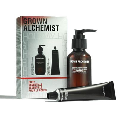 Grown Alchemist Body Esssentials, Limited Edition Value Pack: Energize Body Wash 100 mL &amp; Restorative Body Cream 30 mL