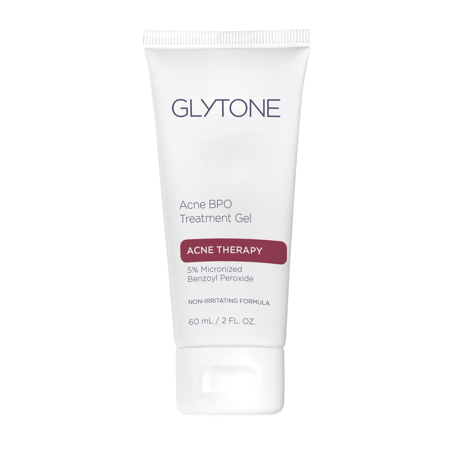Glytone Acne BPO Treatment Gel - With Time-Released 5% Benzoyl Peroxide - Hydrating Mattifying Gel - Fragrance-Free &amp; Non-Comedogenic - 2 fl. oz.