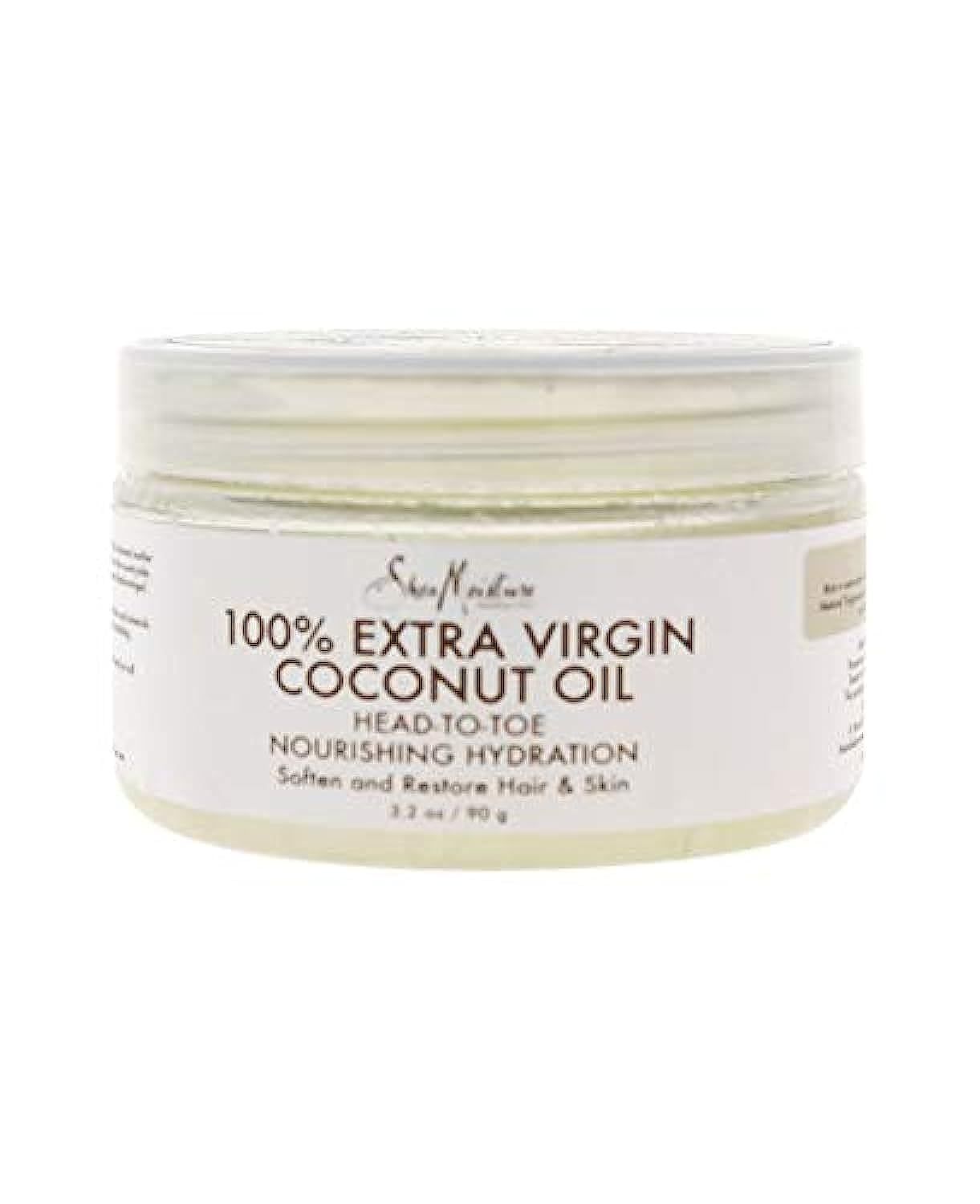 100 Percent Extra Virgin Coconut Oil by Shea Moisture for Unisex - 3.2 oz Oil