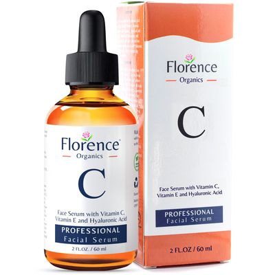 Big 2 Fl Oz. Vitamin C Face Serum. Anti Aging Dark Spot Remover Facial Serum. All-in-One Brightening Vitamin C, Niacinamide, Hyaluronic Acid &amp; Vit E Skin Care Serum for Eye Area, Fine Lines &amp; Wrinkles