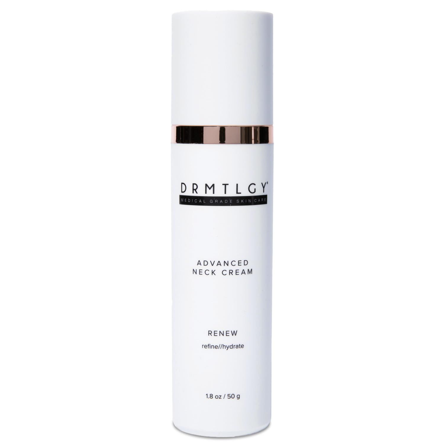 DRMTLGY Advanced Neck Firming Cream - Tightening &amp; Lifting Sagging Skin, Peptides &amp; Vitamin E, 1.8 oz