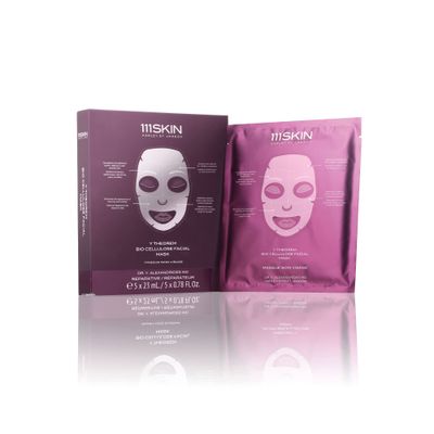 111SKIN Y Theorem Bio Cellulose Facial Mask | Repair, Rest &amp; Rejuvenate Skin | Set of 5 (0.78 oz each)