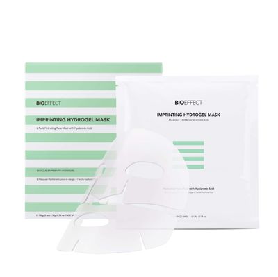 Bioeffect Imprinting Hydrogel Facial Skincare Mask with Hyaluronic Acid, Deeply Moisturizing, Skin Plumping and Fast Absorbing, a Hydrogel Sheet Mask Beauty Treatment, Alcohol-free