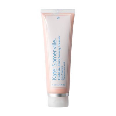 EradiKate 3% Sulfur Daily Foaming Cleanser Acne Treatment - Clinically Formulated Medicated Face Wash Balances Skin and Cleans Pores, 4 Fl Oz