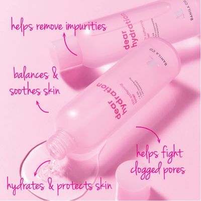 BANILA CO Dear Hydration Skin Softening Toner: Dermatologist Tested, Balances, Hydrates, Gentle Exfoliation (200ml / 6.76 fl oz)