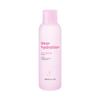 BANILA CO Dear Hydration Skin Softening Toner: Dermatologist Tested, Balances, Hydrates, Gentle Exfoliation (200ml / 6.76 fl oz)