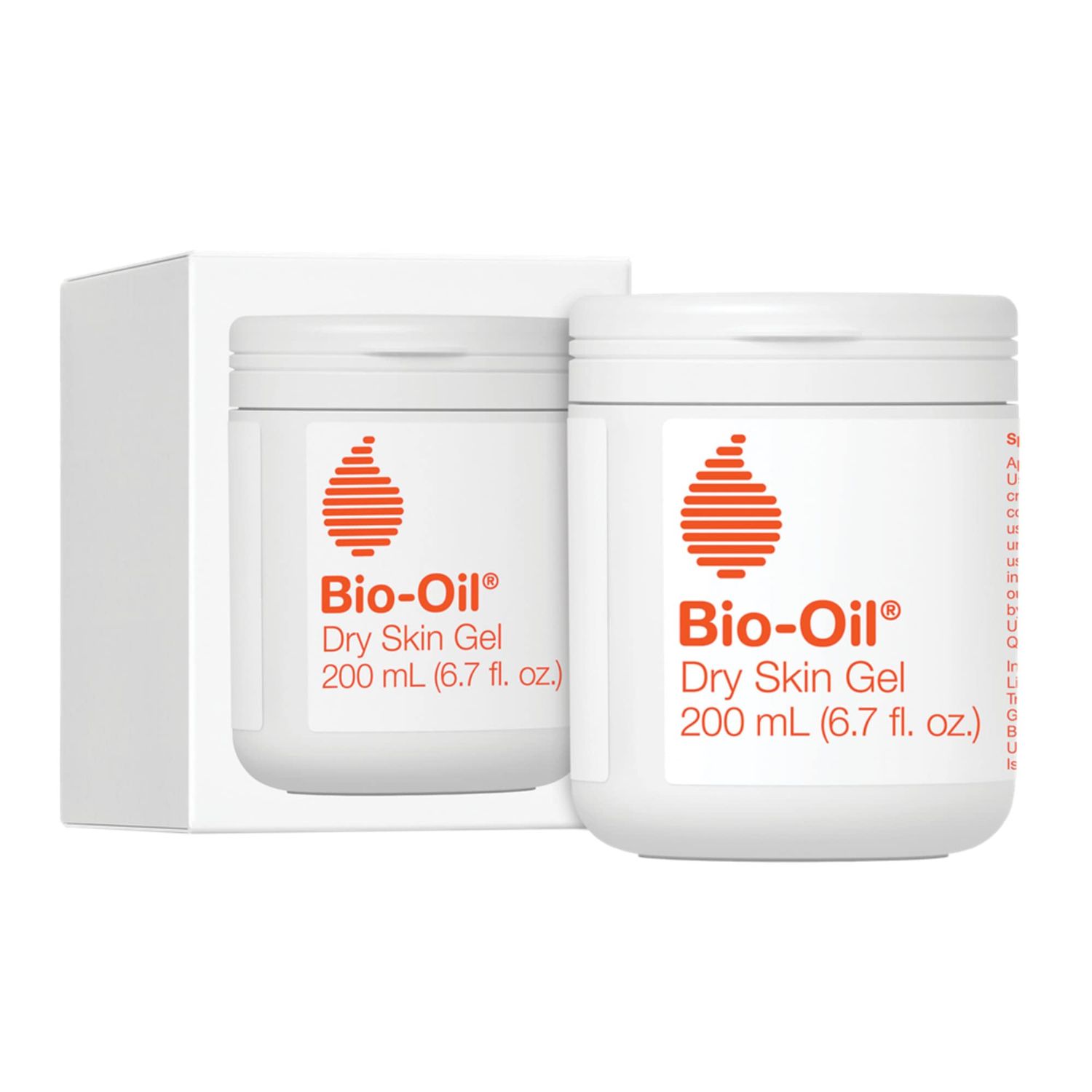 Bio-Oil Dry Skin Gel, Face and Body Moisturizer, Fast Absorbing Hydration, with Soothing Emollients and Vitamin B3, Non-Comedogenic, 6.7 Oz