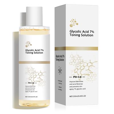 Glycolic Acid 7% Toning Solution 8.44 Fl Oz, Glycolic Acid 7% Exfoliating Toner, Glycolic Acid Toning Solution, Rejuvenate Your Skin
