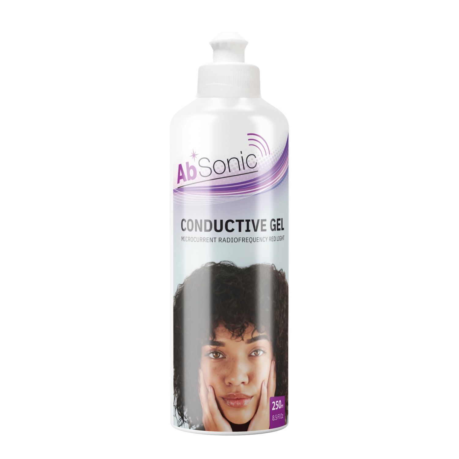 Absonic Conductive Gel for Facial Devices: Microcurrent, Radiofrequency, NuFace, NuDerma, Red Light Wands - 1-Pack