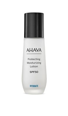 AHAVA Protecting Moisturizing Lotion SPF 50 - Discover your daily skin-defense solution with this Broad-Spectrum protecting moisturizing &amp; hydrating lotion, Boosts freshness &amp; glow, 1.7 Fl.Oz