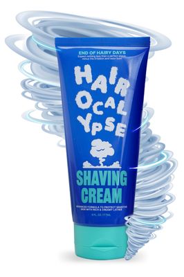 [Value-Pack] Hairocalypse Shaving Cream w/Rich Lather for the Smoothest Shave, No More Nicks &amp; Razor Burns | Foamy Menthol Shave Cream for All Skin Types | Sensitive Skin Shaving Cream 6 fl. oz