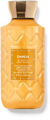 Bath and Body Works Dahlia Super Smooth Body Lotion Sets Gift For Women 8 Oz (Dahlia)