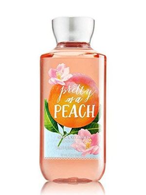 Bath and Body Works Gift Set of of 2 - 10 Fl Oz Shower Gel (Pretty as a Peach) Multicolor