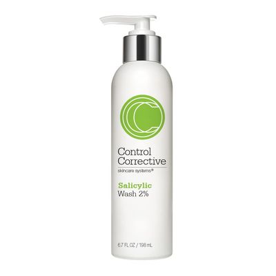 CONTROL CORRECTIVE Salicylic Wash 2%, 6.7 Fl Oz - Supports Clear Skin, Excellent For Oily Or Acne-Prone Skin, Creamy/Gel Cleanser Helps Reduce And Control Breakouts Without Overstripping The Skin