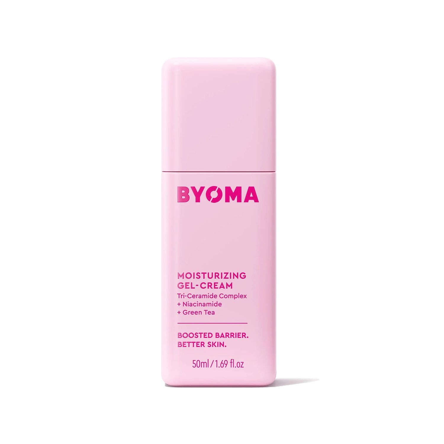 BYOMA Moisturizing Gel Cream - Barrier Repair Cream/Gel Face Lotion with Niacinamide and Green Tea - Ceramide Face Moisturizer for Dry Skin - Alcohol Free, Oil Free Face Moisturizer - 1.69 fl. oz