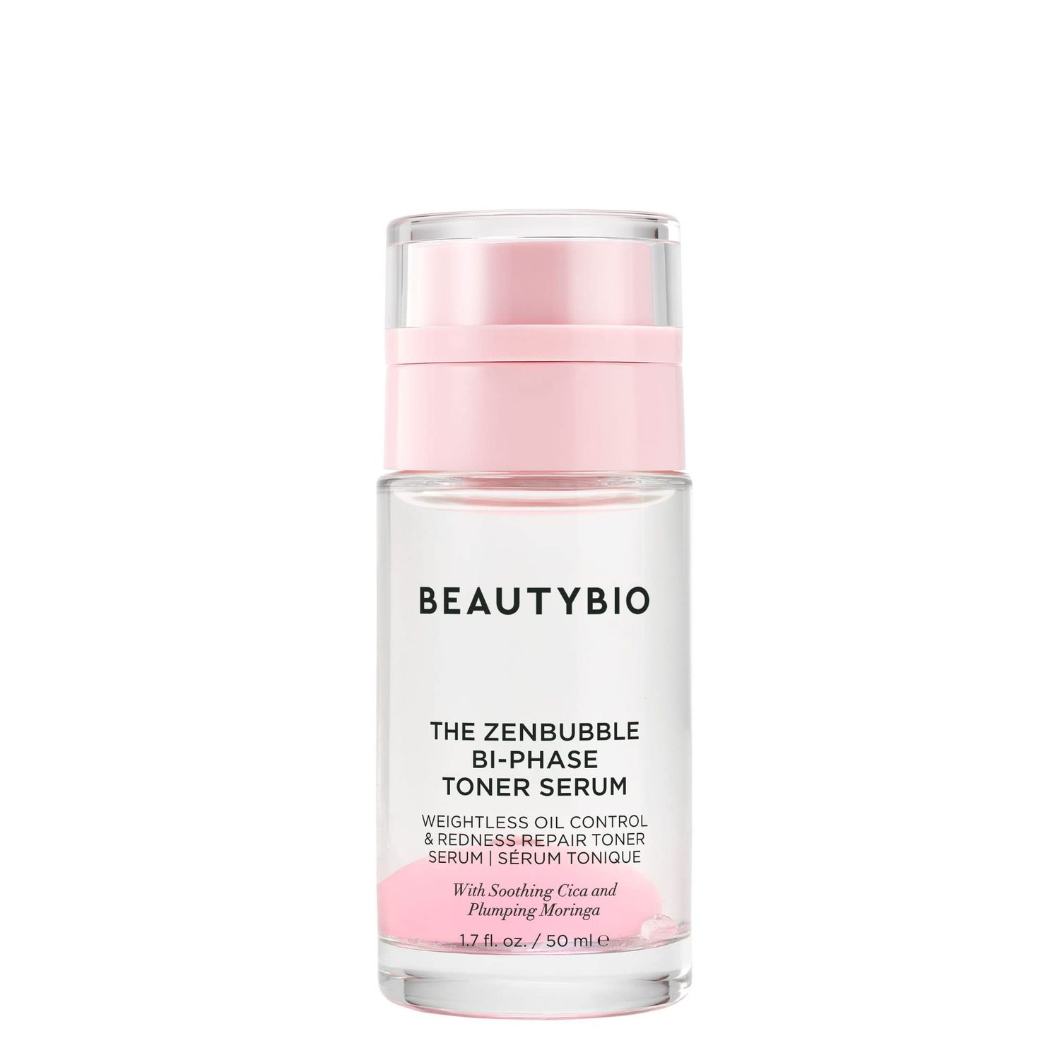 BeautyBio ZenBubble Bi-Phase Toner Serum and Calming Gel Cream Weightless Oil Control &amp; Redness Repair Toner serum