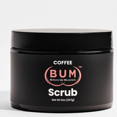Coffee (BUM) Scrub - Foot, Hand, Body, Butt Scrub with Jojoba &amp; Rosehip &amp; Vitamin E - Exfoliating Body Scrubber &amp; Natural Deodorant, Hydrates, Softens, Smooth, Flavors Skin. Award Nominated