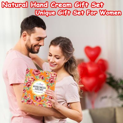 10 Pack Hand Cream Gifts Set, Valentines Day Gifts for Her,Coworker Valentines Gifts,Natural Plant Fragrance Scented Hand Lotion Travel Size Mini Lotion With Shea Butter, Teacher Gifts,Thank You Gifts