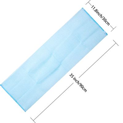 Boao 4 Pieces Exfoliating Washcloth Towel Japanese Washcloth African Sponge Skin Bath Wash Towel Korean Loofah Bath Cloth Shower Washcloth for Body 35 Inches